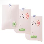 VoiceGift 60 Second Recordable Gift Tag for Personal Messages and Music, DIY Card and Gift Personalisation (Pack of 3)