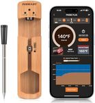 INSMART Smart Wireless Meat Thermometer, 100m Range Bluetooth Meat Thermometer Probe for Cooking, Food Thermometer with Smart APP for BBQ Oven Grill Smoker Kitchen Air Fryer