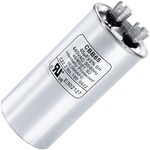 Canamax 45 uf ± 5% MFD 370 Or 440V Round Run Capacitor - Replacement for Air Conditioner 50/60Hz for AC Motor Run or Fan Start and Cool or Heat Pump Air Conditioner