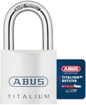 ABUS 80TI/50 Titalium Padlock 50mm Carded