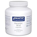 Pure Encapsulations - Ascorbic Acid Capsules - Hypoallergenic Vitamin C Supplement for Antioxidant Support - 250 Vegetable Capsules