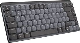 Logitech Mx Mechanical Mini Wireless Illuminated Keyboard, Linear Switches, Backlit, Bluetooth, USB-C, Macos, Windows, Linux, iOS, Android, Metal