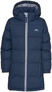 Trespass Tiffy Kid's Waterproof Down Jacket,Navy Tone,7-8 Years