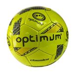 Optimum Classico All-Weather Football Ball - Stylish, Soft-Touch PVC, Even Pressure, Ideal for Training & Matches, Suitable for All Grounds - YELLOW - SIZE 3