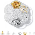 7 Styles- 500PCS Earring Backs for 