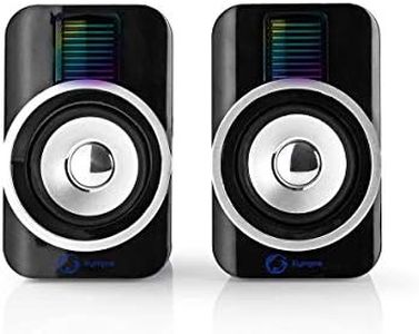 Nedis Altavoces para Juegos 2.0 R GB Alimentacion USB