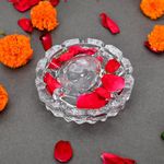 perpetual Crystal Tortise for Good Luck for Home - Vastu Purpose for Home Turtle/Kachua Plate is Auspicious, Showpiece for Decoration Fengshui and Best Gift Item for Offices