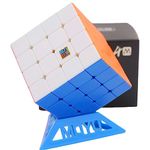 Bukefuno Moyu Meilong 4x4 M Magnetic Stickerless Speed Magic Cube MFJS MEILONG 4x4x4 m Magnetic Cubing Classroom 4x4 M Cube Magic Puzzle