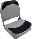 Wise 8WD734PLS-660 Standard Low Back Boat Seat, Grey/Blue