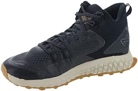 New Balance Men's Fresh Foam X Hierro V1 Mid-Cut Trail Running Shoe, Black/Timberwolf, 11 US