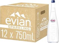 Evian Natural Mineral Sparkling Water 750 ml X 12