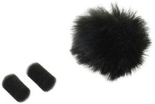 Rycote 065501 Windjammer for Lavalier - Black (Pack of 2)