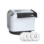 2-in-1 Automatic Card Shuffler and Dealer,360°Rotating Casino Playing Card Table Accessories,Efficient Automatic Card Shuffler,Rechargeable Card Shuffing Machine,for UNO,Texas Hold'em,Home Poler Game