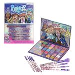 Bratz - Townley Girl 35-Well Eyeshadow Palette, Shimmery and Opaque Colors, Pigmented Blendable, 8 Application Brushes Non-Toxic, Perfect for Parties, Sleepovers & Makeovers