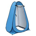 Inditradition Full Privacy Portable Cloth Changing Tent for Camping, Picnic, Outdoor Shoot (190 cm, Blue with Silver Coat Inside)