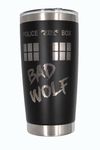 Tardis Bad Wolf Thermal Travel Cup 500ML BLACK