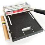 With A additional replacement blades,13" Pro SPC, LVP, LVT, WPC, RVP, VCT, PVC and Rigid Core Vinyl Flooring Cutter NLVT-330; Cuts up to 9mm thick; Best Buy !