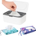 Wipes Dispenser with 2Pcs Portable 