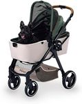 Retro Luxe Pet Stroller (Soft Sage)