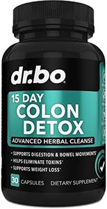 Colon Cleanser Detox for Weight Flush - 15 Day Intestinal Cleanse Pills & Probiotic - Fast Natural Laxative for Constipation Relief - Bowel Movement Supplements for Stomach Bloating, Gut Loss Support