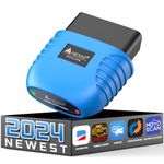 NEXAS NexLink OBD2 Scanner Bluetooth 5.0,Wireless Compatible with Third-Party Apps,Car & Motorcycle Universal Code Reader,Check Engine Fault OBDII Adapter Scan Tool for iOS, Android & Windows