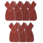 70PCS Black and Decker Mouse Sander Pads, Sanding Sheets with Extra 2 Tips for Replacement, Hook and Loop Sander Paper to Fit Black and Decker Detail Palm Sander(10 x 60/80/120/180/240/320/400 Grits)