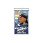 WAVE BUILDER Wave Activating Du-Rag BLACK (Model: 992) by Wavebuilder