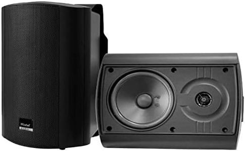 Wintal Studio6B 6" Outdoor Speakers 1 Pair, Black