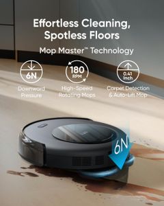 eufy Omni C20 Robot Vacuum – Smart Self-Cleaning, Powerful Suction