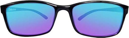 Dwbulndok Color Blind Glasses for Red-Green Blindness, ZD-006 Color Blind Corrective Glasses - Used for Indoor and Outdoor Color Vision Abnormalities