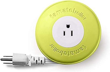 1 Outlet Portable Power Strip with 6.5 ft Concealable Extension Cord by EasyLife Tech, for Home, Office, and Travel