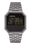 Nixon Clock Digital Display Stainless Steel Strap and Dial A158 – 632 Gunmetal