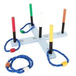 Hey! Play! 80-ZS-RT Rope Ring Toss Game by