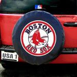 Boston Red Sox MLB Spare Tire Cover (Black)