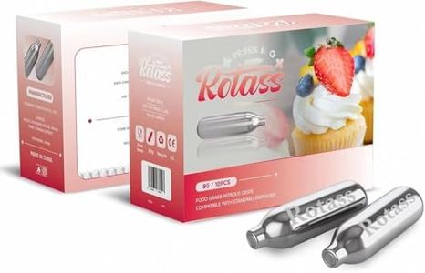 Rotass 8G Food Whipped Cream Charger 100 Pack Cream Chargers