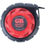 Gardner Bender Mini Cable Snake, 15' Steel Fish Tape, Electrical Wire Fishing Tape, Red & Black