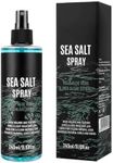 Sea Salt Spray for Men, Sea Salt Volumizing Spray, Hair Texturizing Spray with Kelp, Aloe Vera and Red Algae Extract, Sea Salt Hair Spray Men Women Beach Hair Spray