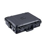 Lykus HC-4610 Waterproof Hard Case with Foam, Interior Size 46x36x13 cm, Suitable for Camera,Laptop,Electronic Equipment and More