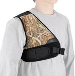 KEMIMOTO Hunting Cushion Shoulder Pads Recoil Shields with Adjustable Strap Camouflage Silent Fabric