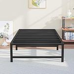 Yornoli 3ft Single Bed Heavy Duty Steel Slats Single Metal Bed Frames with 31.5cm Platform Storage for Adult No Box Spring Needed Easy Assembly Noise-Free Non-Slip 800kg Load-Bearing