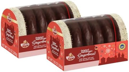Wicklein Original Nurnberger Lebkuchen Gingerbread Manufacturers Assortment Chocolate, 14.10oz