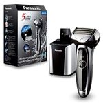 Panasonic Shaver With Charging Station: Panasonic Es-Lv95 5-Blade Electric Shaver Wet And Dry