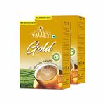 Tea Valley Truly Gold 100% Assam tea | Strong, Malty, Aromatic & Rich | Approx 85% Assam CTC and 15% gently rolled tea leaves | Make masala tea, ginger tea, cardamom tea | (500gm X 2 pouch)