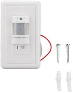 CWOQOCW Wall-Mounted Motion Sensor Switch, Convenient And Efficient, Wide Voltage Range(AC110), 1181130693