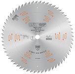 Chrome Heavy Duty Crosscut Saw Blades - D 10 254mm | T 60 | B 5/8 | K .126 | P .087