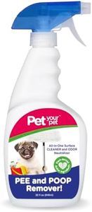 PET YOUR PET Dog Pee and Poop Remover Spray, 32 Fl Oz