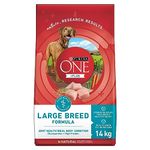 Purina ONE +Plus Large Breed Dry Dog Food with Chicken - 14 kg Bag