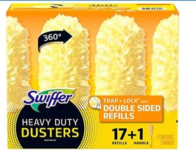 Swiffer® Duster™ Kit with Short Handle, Heavy Duty Dusting Starter Kit