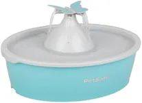 PetSafe Butterfly Cat Water Fountain with Pump & Filters - Cute Water Dispenser with 50 oz Capacity - Pump & Filters Keep Water Clean & Fresh - Filter Contains 2X More Carbon Than Other Brands
