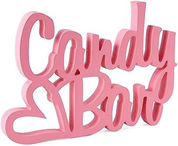 HOECMRHP Candy Bar Décoration de table pour mariages, anniversaires et autres événements - Rose